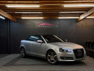 audi a3 cabriolet 2.0 tdi 140 dpf ambition luxe | entretien complet