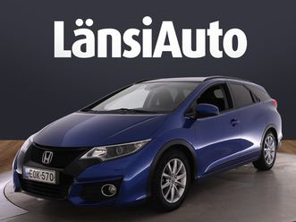 honda civic tourer 1,8i elegance plus mt - suomi-auto / juuri huollettu 12/25 / katsastettu 12/25 / 2xaluvanteet / lohkolämmitin + sisäpuhallin / navi / peruutu