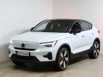 volvo ec40 twin limited edition ultra - tehdastakuu + volvo selekt 24kk / pixel / harman/kardon / lämpöpumppu / 360 kamerat