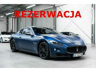 maserati granturismo limitowana 1 z 12 na świecie. 10900 km przebiegu. unikat. węgrzce
