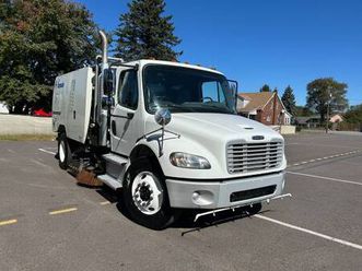 2016 freightliner m2, 2015 schwartz a7 tornado street sweeper
