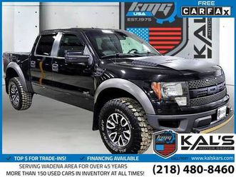 2012 ford f150 f 150 f-150 svt raptor supercrew 55-ft bed