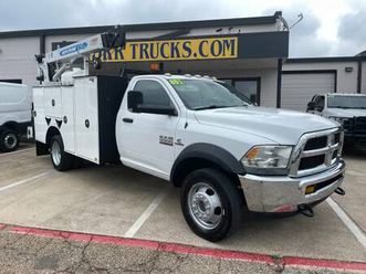 2015 ram 5500 4x4 diesel 7000lb crane truck