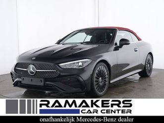 mercedes cle cabriolet 200 amg night standverwarming memory keyless-go