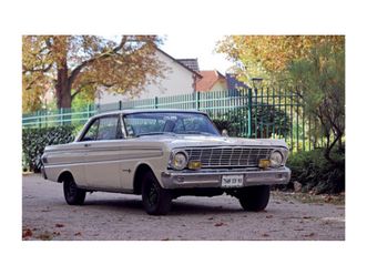 1964 ford falcon blanc manuel, 4 vitesses conduite à droi...