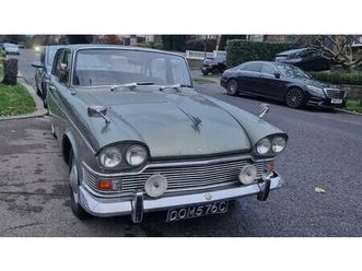 1965 humber snipe vert automatique, 3 vitesses conduite à...