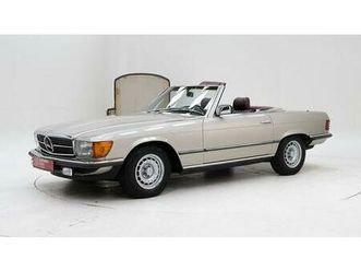 mercedes-benz 380 sl + hardtop - 1985