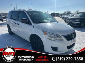 used 2009 volkswagen routan s calla lily white