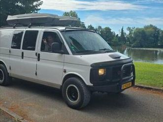chevy express 1999 5.7 v8 camper, nieuwe apk — chevrolet — marktplaats