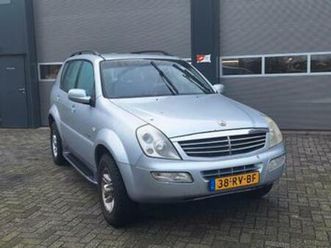 ssangyong rexton 2.3 e 2005 grijs — ssangyong — marktplaats