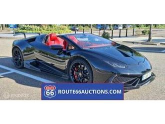 lamborghini huracán spyder | 2016 | route 66 auctions — lamborghini — marktplaats