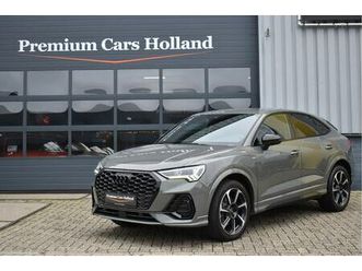 audi q3 sportback - 45 tfsi e s-line chronos grijs navi sfeer trekhaak 19 inch