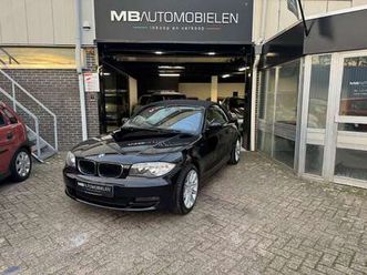 1-serie cabrio 118i/cabrio/zwart'/bom voll opties/