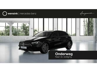 mercedes-benz a-klasse 250e business solution amg | panoramaschuifdak | premium plus | head-up display | dodehoekassistent |