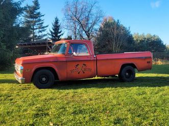 dodge pickup d100 bj. 1969 h-kennzeichen