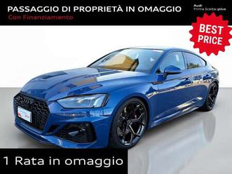 sportback 2.9 tfsi competition plus quattro 450cv