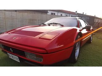 1986 ferrari 328 rosso manuel, 5 vitesses conduite à gauc...