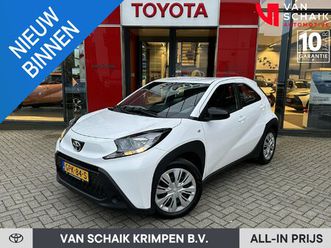 toyota aygo x 1.0 vvt-i mt play nl-auto carplay/android cruise control airco