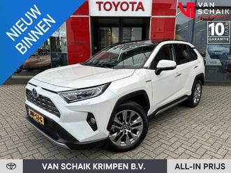 toyota rav4 2.5 hybrid awd executive afnb. trekhaak, pano, innovation pack, duurste uitvoering, dealer onderhouden.