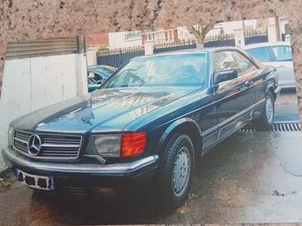vends mercedes de collection 500 sec
