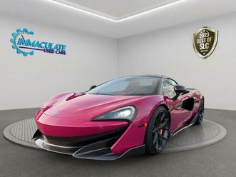 used 2020 mclaren 600lt spider convertible 2d