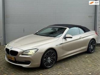 bmw 6-serie cabrio 650i high executive l navi l xenon l revi — bmw — marktplaats