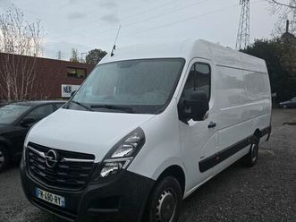 opel movano ii idem master l3h2 diesel 2.3 dci 130 cv propulsion 12/2019 tres bon etat prix affiche ttc