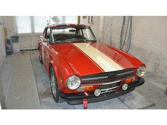 1970 triumph tr6 rouge manuel, 4 vitesses conduite à droi...