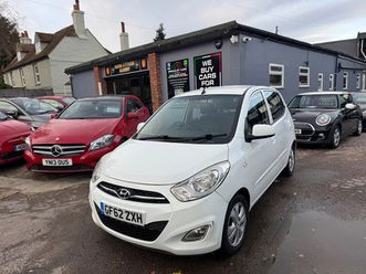 2012 hyundai i10 1.2 active 5dr hatchback petrol manual | ebay uk