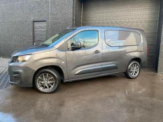 ② peugeot partner 1.5hdi - camera - l2 - btw in - navi - 3zit — peugeot — 2ememain