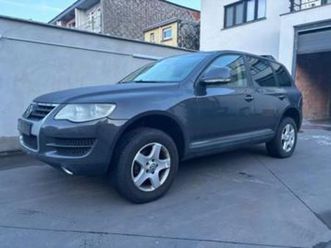 ② vw touareg 2,5 tdi r5 2007 290 000 km export — volkswagen — 2ememain