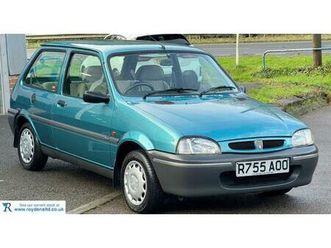 1998 rover 100 1.1i ascot 3dr hatchback petrol manual