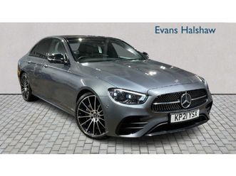 e220d amg line night edition prem+ 4dr 9g-tronic 2021