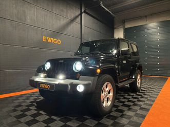 3.6 v6 285ch sahara awd bva - feux longue portée - cam recul - gps - bluetooth - xenon - int. cuir