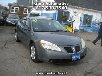 2007 pontiac g6 sv base sedan