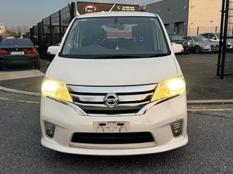 nissan serena 2013 white