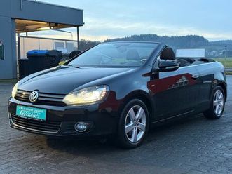 volkswagen golf cabriolet cup *garantie* bi-xenon navi eu5