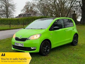 skoda citigo 1.0 mpi colour edition hatchback 5dr petrol manual euro 6 (60 ps)