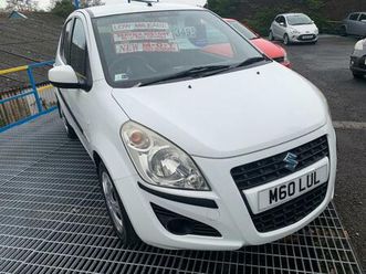 2013 suzuki splash 1.0 sz2 5dr hatchback petrol manual