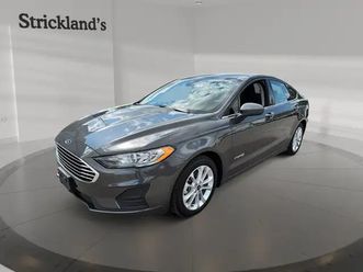2019 ford fusion se hybrid