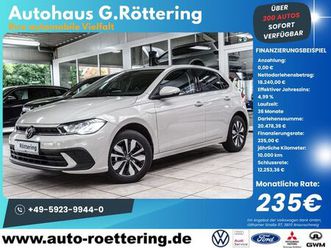 volkswagen polo vi move 1.0 led+app+beats+shz+kamera