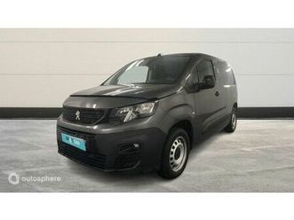 peugeot partner m 650kg bluehdi 130ch s&s cabine multiflex 3 places pack asphalt connect