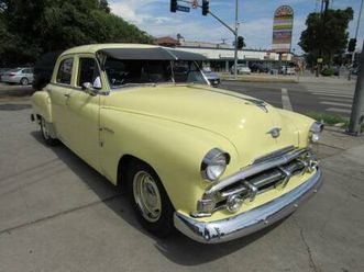 1951 plymouth cranbrook v8