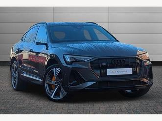 audi e-tron sportback 300kw 55 quattro 95kwh vorsprung 5dr auto