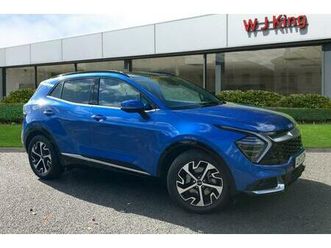 kia sportage 1.6 h t gdi 4 suv 5dr petrol hybrid auto euro 6 s/s 226 bhp