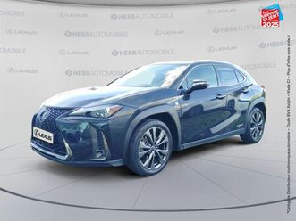 lexus ux 250h 4wd f sport executive my19 tpano sieges chauf/ventil/cuir volant chauf gps camera hud d'occasion - hess automobile