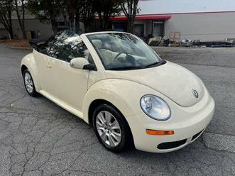 2009 volkswagen new beetle convertible