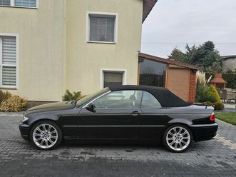 bmw e46 330ci cabrio manual facelift gostyń • olx.pl