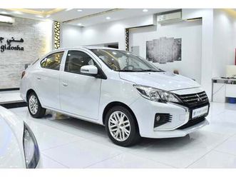 mitsubishi attrage excellent deal for our mitsubishi attrage ( 2021 model ) in white color gcc specs