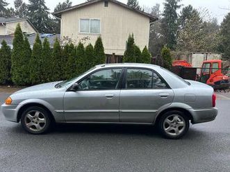 beautiful 1999 mazda protege es sedan for sale; new timing belt kit, clean title